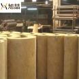 Industrial pipeline insulation rock wool pipe hydrophobic rock wool pipe shell aluminum foil fireproof rock wool insulation pipe Xuzhe