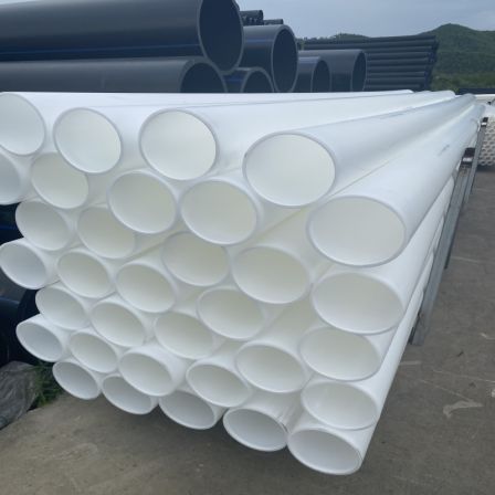 HDPE solid wall communication pipe cable threading protection sleeve DN110 pre buried street lamp excavation threading pipe