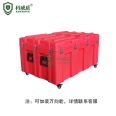 Orange-red plastic box Flood fighting and flood control equipment Materials and equipment Storage and transportation box Modular storage box PE