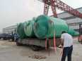 Septic tank manufacturer sells FRP 7m3 Cesspit quality assurance Huanchen