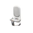 Third bathroom, mother and baby room, baby wall mounted seats, public restroom, baby mother's care, wall mounted BB safety chair