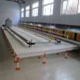 Duck manure leakage floor with plastic support plastic manure leakage board for duck breeding