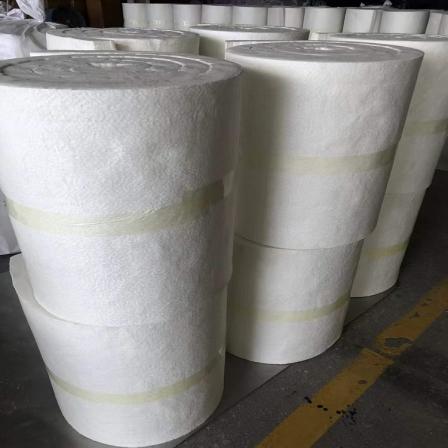 128kg/m3 Insulated Ceramic Fiber Needled Blanket High Purity Hydrophobic Aluminum Silicate Insulation Blanket for Power Plants