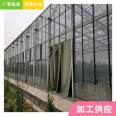 Thin film solar greenhouse, double film framework, Tongfeng Jianye multi-span vegetable greenhouse framework, hot-dip galvanized greenhouse factory