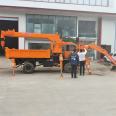 Zhongnong Heavy Industry's fully hydraulic blue license plate truck with crane for loading, unloading, and transportation supports customized construction sites