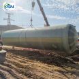 Kessano liquid fiberglass storage tank reinforced with reinforcing bars for leakage prevention, frost resistance, and sun resistance