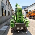 Yunheng crawler remote control self-propelled spider crane, oil and electric dual hydraulic operation, compact and flexible body