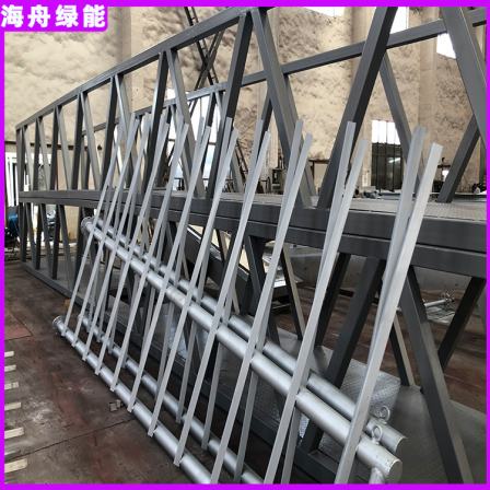 Stainless steel sewage treatment equipment for scraping, siphoning, and suction of sludge. Mud suction machine for crane lifting, raking, and suction of sludge. Sewage treatment. Customized by Haizhou Green Energy Factory