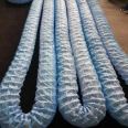 Soft permeable pipe with small pore diameter and corrosion resistance for vertical drainage on the back of retaining wall