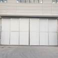 Workshop electric swing door, swing industrial door, electric industrial sliding door, polyurethane insulation