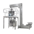 Automatic particle measurement, weighing and packaging equipment, chocolate candy fully automatic large vertical packaging machine