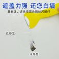 Repair wall plaster, waterproof, white wall renovation, repair tool, putty powder, household interior wall skin repair, wall paint repair