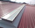 Thin ventilation building, butterfly shaped roof ventilator, electric opening and closing, fire linkage, lighting and smoke exhaust skylight