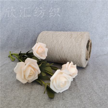 Dew linen yarn Organic cotton strong twist yarn pure cotton normal twist reverse twist yarn 30 pcs. 32 pcs. Xinhui 2306