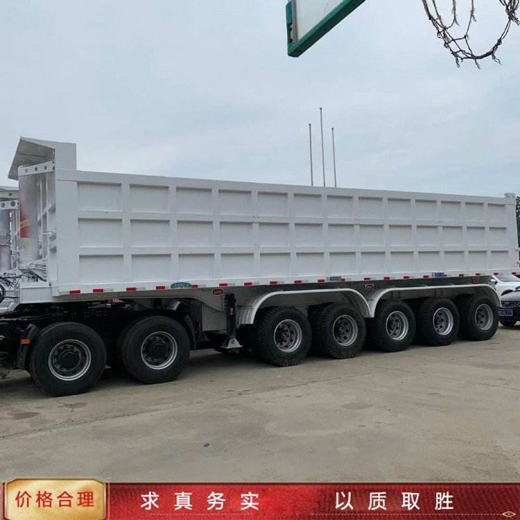 Long term sales of flatbed transport semi-trailers for export, transportation of large items of semi-trailers, and transportation of low flatbed semi-trailers