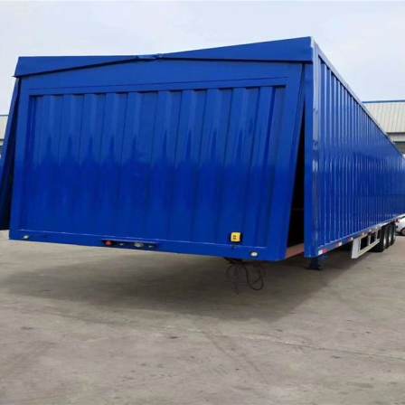 Long Range Traction Drive for Light Flying Wing Container Box Transport Semitrailer