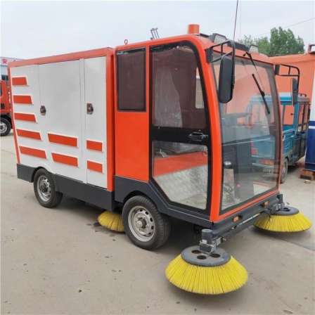 Electric road sweeper, new energy dust removal, driving type vacuum cleaner, Hengda supports customization