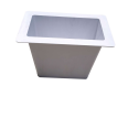 Yitai FRP flowerpot rectangular Viaduct greening 600 * 350 * 400mm wall thickness 3mm