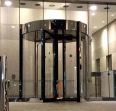 Two wing Revolving door tempered glass hotel mall revolving Automatic door with various sizes high-end customized Sean manufacturer