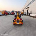 Futian Xiangling 3-way carriage detachable garbage truck with blue plate can enter the underground warehouse and operate flexibly with multiple containers per vehicle