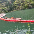 Reservoir Wetland Protection Area Pollution Prevention Warning Float Pulling Rope in Series Plastic Float Rows