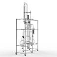 Glass distillation kettle for on-site installation in Kuangsheng Industrial Laboratory can be customized according to needs