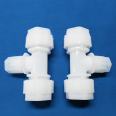 PFA Japan Daikin Material PTFE Anti Loosening Flaring Joint Semiconductor Dedicated PFA Tee Joint