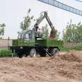 Homemade garden greening four different types, fully equipped with truck digging tonnage and capable of 360 degree rotation