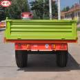 European agricultural trailer Shenzeng Machinery Single axle agricultural vehicle Grain transfer vehicle Mobile tool vehicle