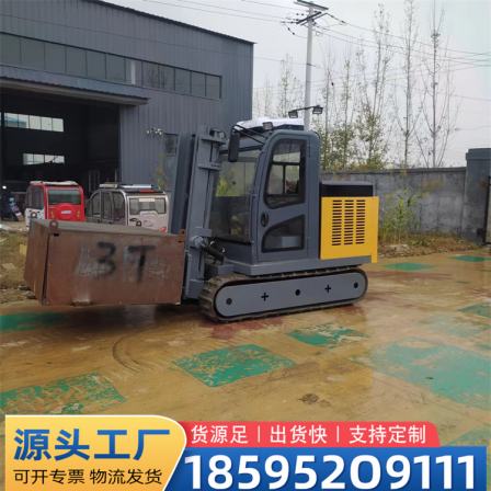 Jiaxi Crawler Forklift Spot All Terrain Chain Track Anti Sinking Handling Truck Engineering Stacking High Fork