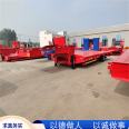 18 meter flat trailer pulling 6 meter 22 meter mechanical transport vehicle can be used for household transportation. Standard announcement for large cargo transportation