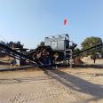 Large stone sand making machine, pebble crushing equipment, stable operation, mobile sand making machinery, Zhicheng