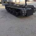 Track chassis, motor reducer, walking rubber track chassis assembly, electric remote control chassis, manufacturer direct delivery