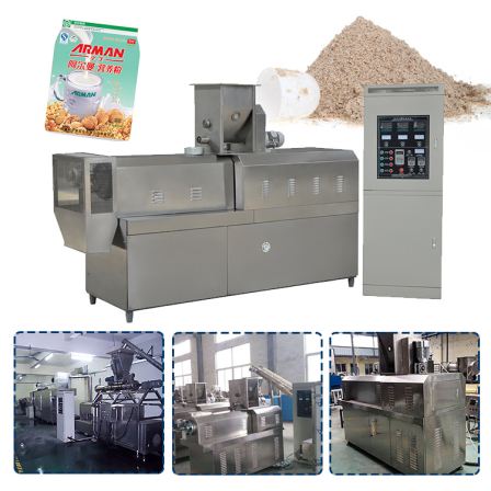 Cereal and miscellaneous grain meal substitute processing equipment oat bran powder production line meal substitute quinoa powder machine