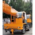 Four wheel drive, four different vehicles, garden crane, 6-ton agricultural tree moving crane, hydraulic self unloading diesel Jiusheng