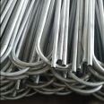 Stainless steel bent pipe bundle, tube plate, inline heater, heat exchanger, condenser, C-shaped bend, U-shaped bend