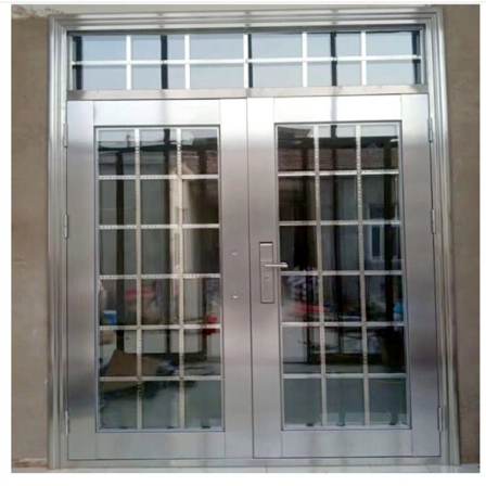 Stainless steel anti-theft door, stainless steel plate door, villa door, 304 material, can be customized according to the drawing