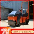 Vetex vibrating walking 1-3 ton vibrating small steel wheel single and double steel wheel roller lawn compactor