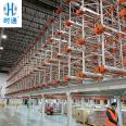 Shitong manufacturer's heavy-duty warehouse shuttle rack intelligent automation, multi-layer high load, heavy pressure resistance and rust prevention