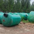 Supply of FRP wound Septic tank, finished product oil separator, 100 m3 FRP sedimentation tank