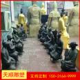 12 Zodiac Sculptures, Human Body, Fountain, Water Feature Sculpture, Pure Copper Beast Head, Bronze Statue Production