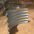 Lvliang prestressed corrugated culvert pipeline foundation steel corrugated pipe culvert