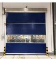 Induction garage fast Roller shutter anti-theft and dust-proof customizable PVC stacking door factory wholesale customization