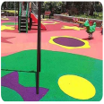 Ming Yu Han Qin EPDM Elastic Plastic Ground Kindergarten Playground Rainbow Runway Anti slip and Wear Resistant Indoor and Outdoor