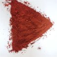 The manufacturer supplies iron oxide red colored brick cement Terrazzo concrete with iron oxide red powder