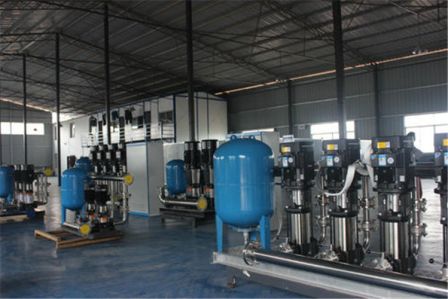 Constant pressure variable frequency water supply equipment one-stop service Senrong environmental protection equipment after-sales improvement