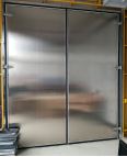 Stainless steel door, 304 material industrial swing door, sliding and folding door 03j611-4 Atlas door customization