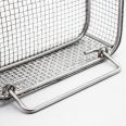 Stainless Steel Disinfection Basket Cleaning Basket Surgical Supply Room Instruments Ultrasonic High Temperature Resistant Disinfection and Sterilization Basket