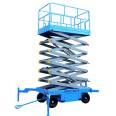 10 meter lifting manufacturer's hydraulic self-propelled scissor fork lift, electric self-propelled lifting platform vehicle for high-altitude operation