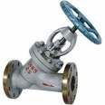 Stainless steel Y-type manual direct current stop valve, ductile iron hard sealing, wear-resistant valve